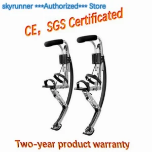 SKYRUNNER Adult Kangaroo Shoes Jumping Stilts Fitness Exercise 200-242lbs/90-110kg