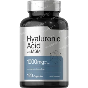 Hyaluronic Acid with MSM 1000 mg 120 Capsules
