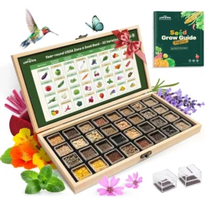 Heirloom Survival Seed Kit 32 Varieties 30000 Seeds Vegetables Herbs