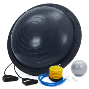 Yoga Balance Ball, 1600 Lbs Inflatable Half Exercise Ball