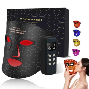 4 Modes Portable Led Face Mask Light Therapy