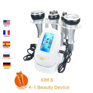 Four-in-one ultrasonic slimming and beauty instrument