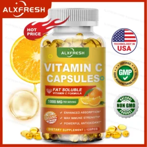 Vitamin C Capsules 1000 Mg -High Absorption