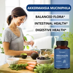 Akkermansia Muciniphila Active Probiotic Capsules,